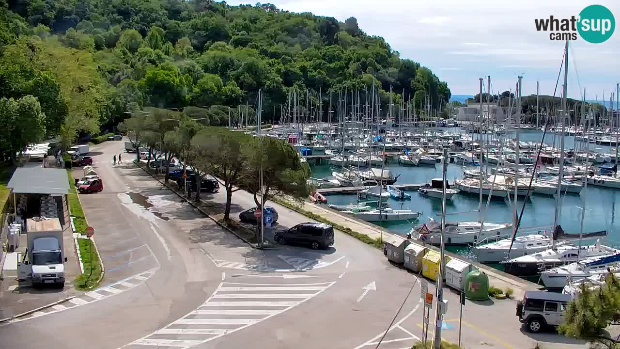 Webcam Sistiana – Vista sulla marina e sulla baia
