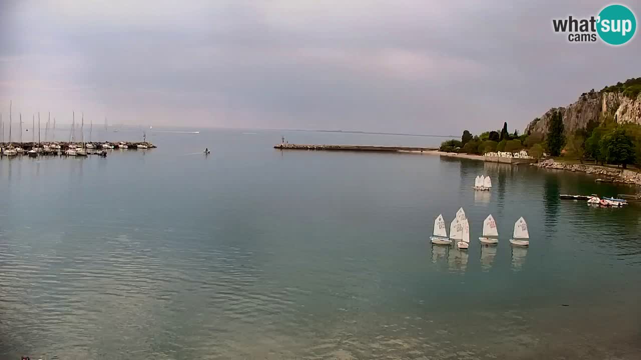 Webcam Sistiana – Vista sulla marina e sulla baia