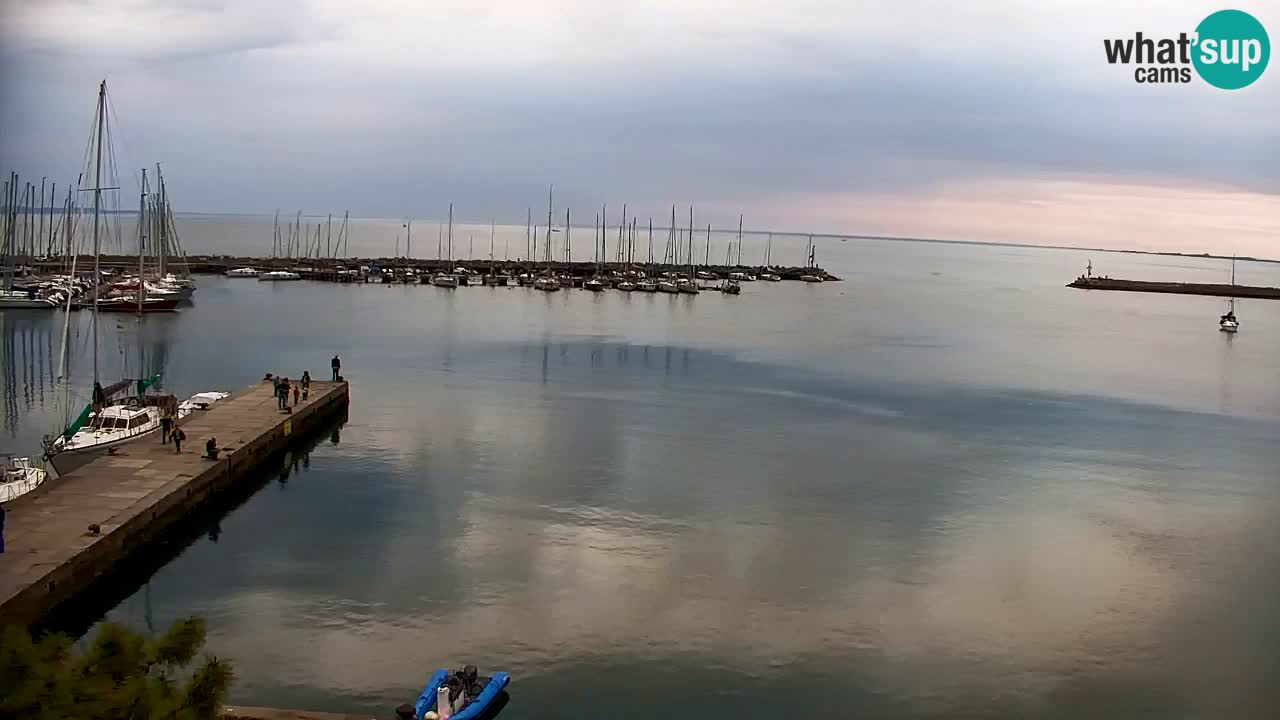 Webcam Sistiana – Blick auf Marina und Bucht