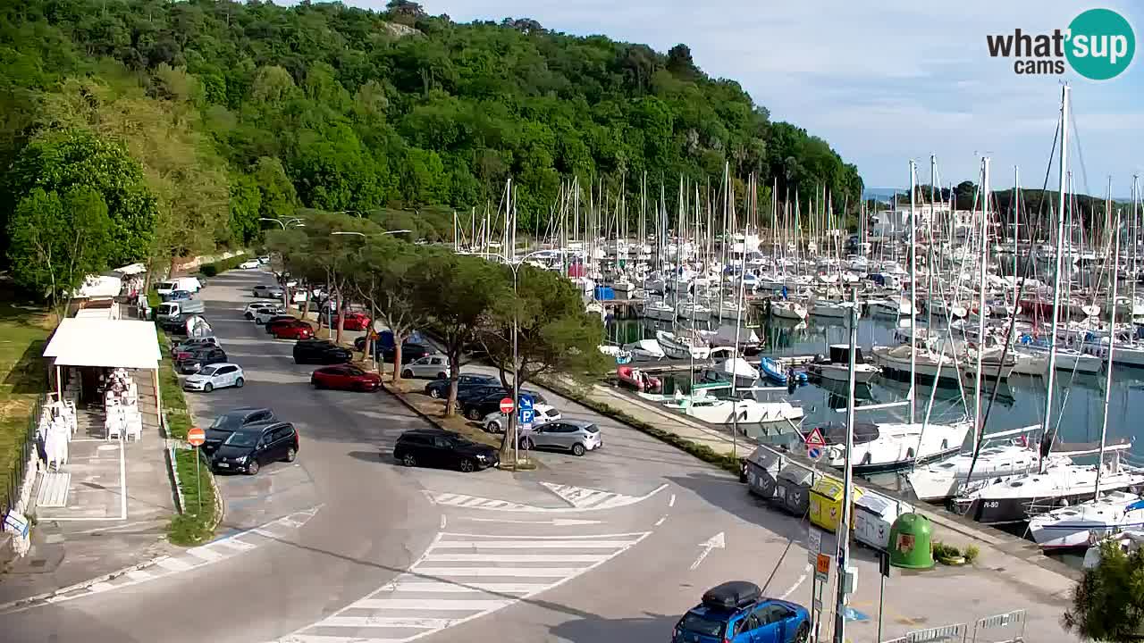Webcam Sistiana – Blick auf Marina und Bucht