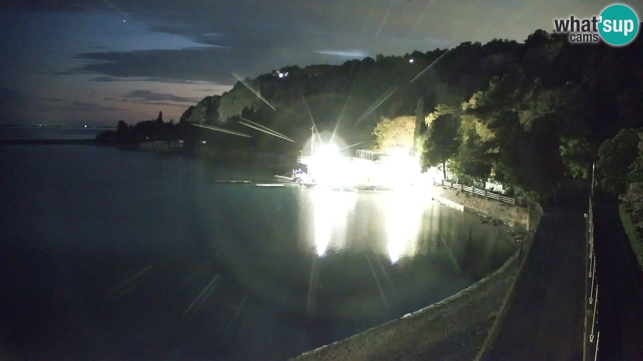 Webcam Sistiana – Vue sur la marina et la baie