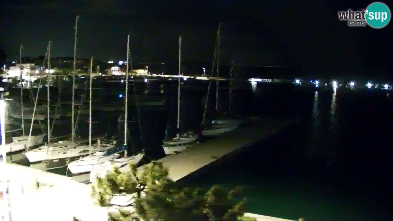 Webcam Sistiana – Blick auf Marina und Bucht