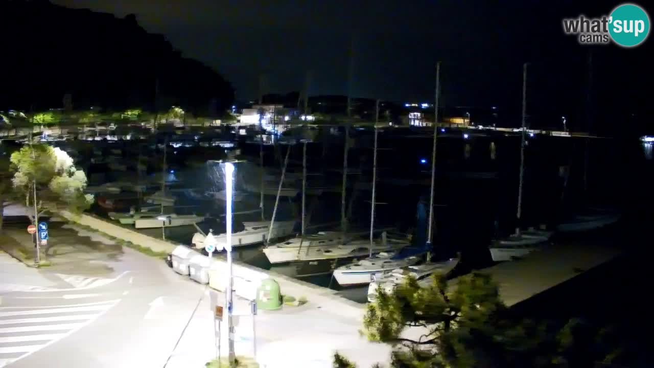 Webcam Sistiana – Blick auf Marina und Bucht