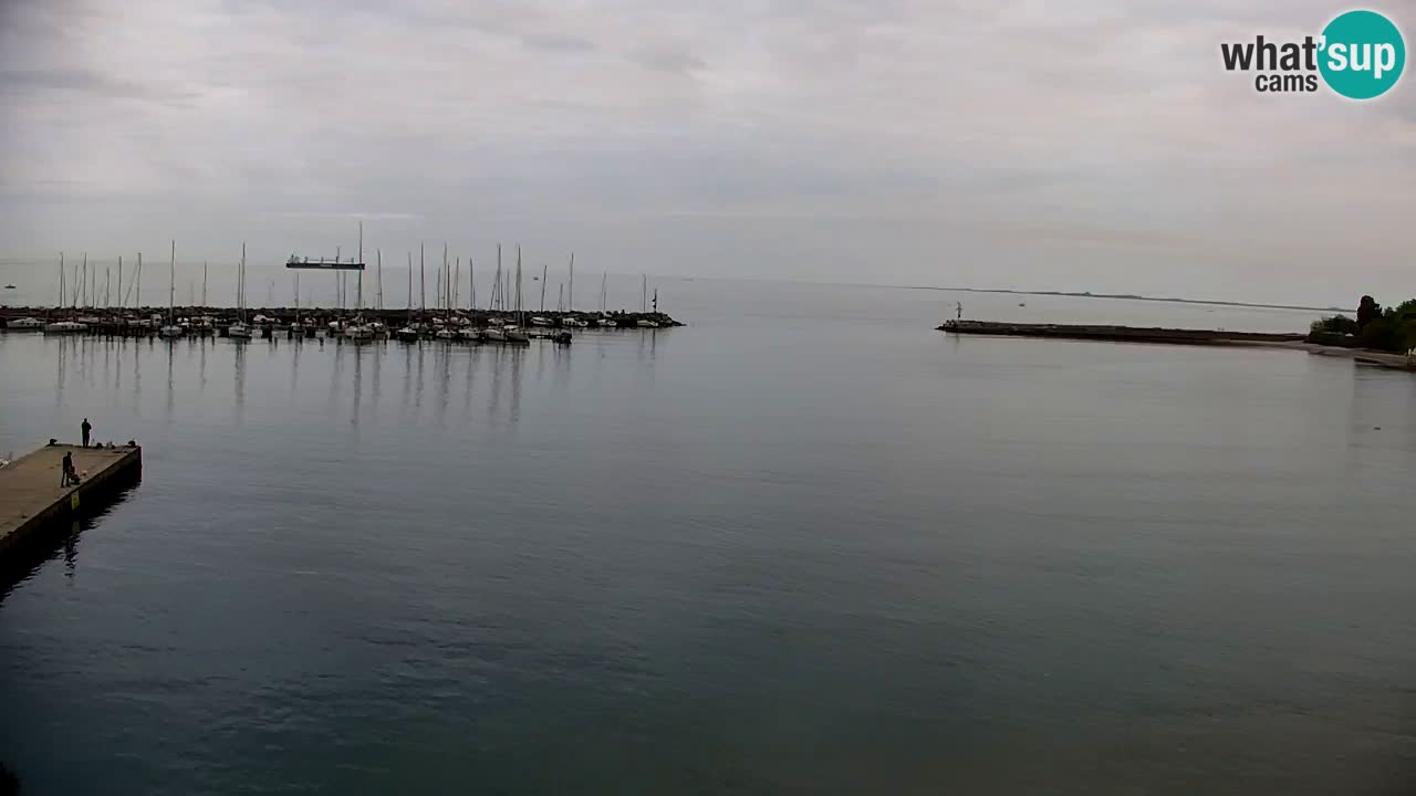Webcam Sistiana – Blick auf Marina und Bucht