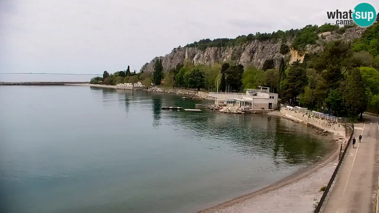 Webcam Sistiana – Blick auf Marina und Bucht