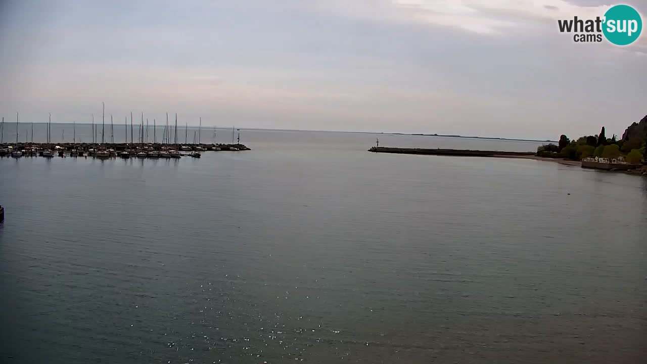 Webcam Sistiana – Blick auf Marina und Bucht