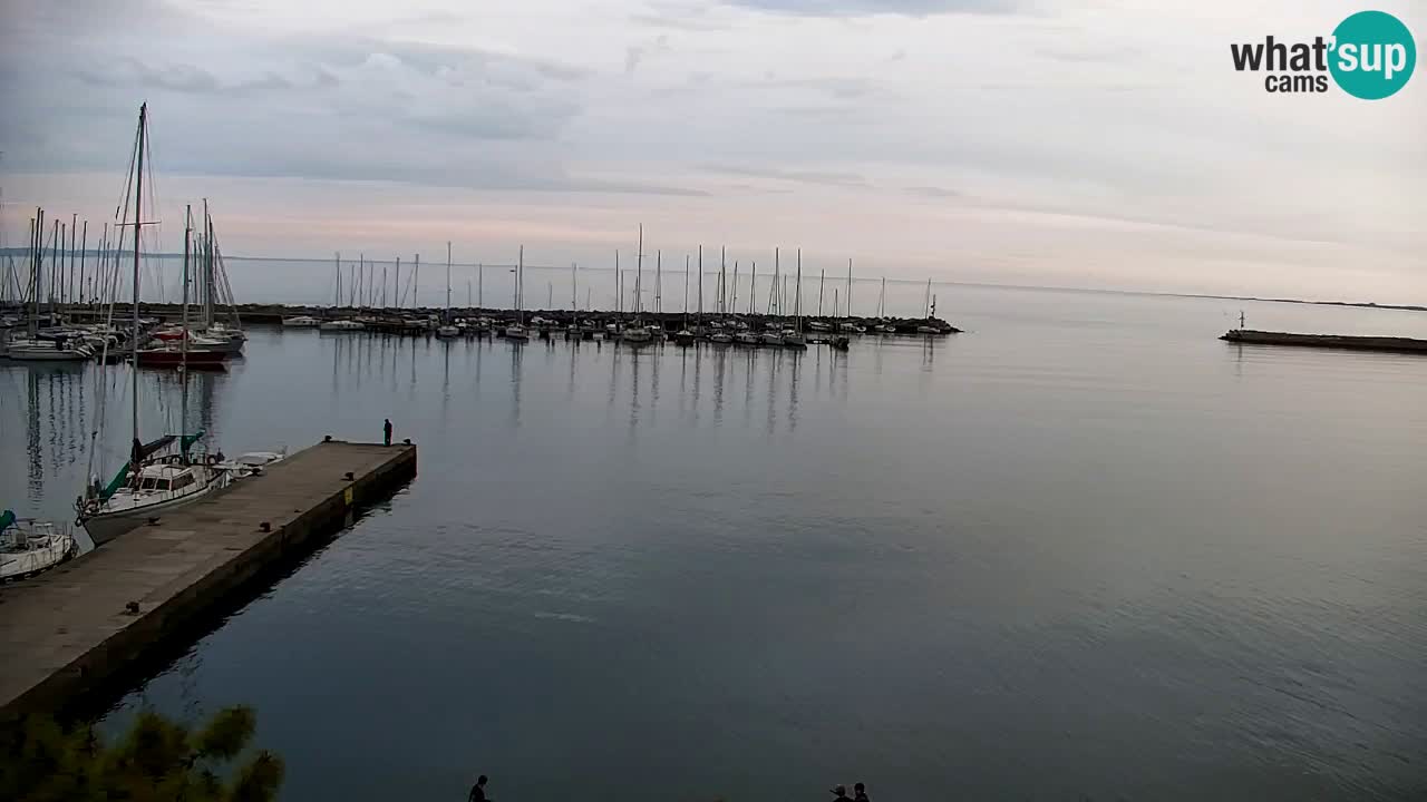Webcam Sistiana – Blick auf Marina und Bucht