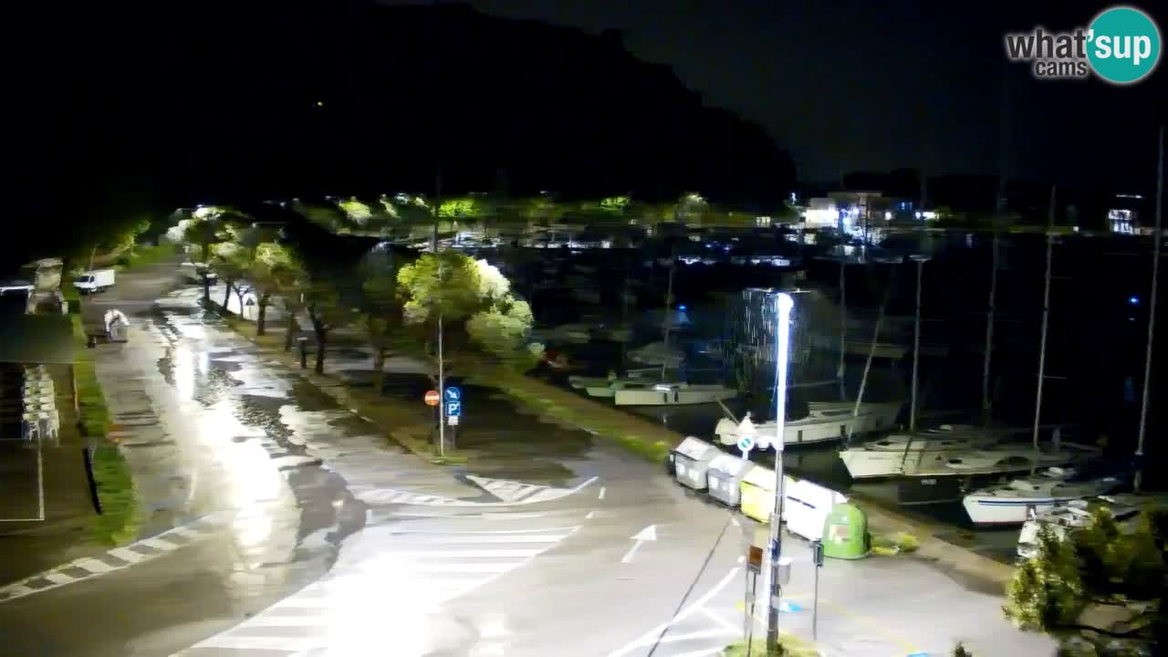 Webcam Sistiana – Pogled na marinu i zaljev