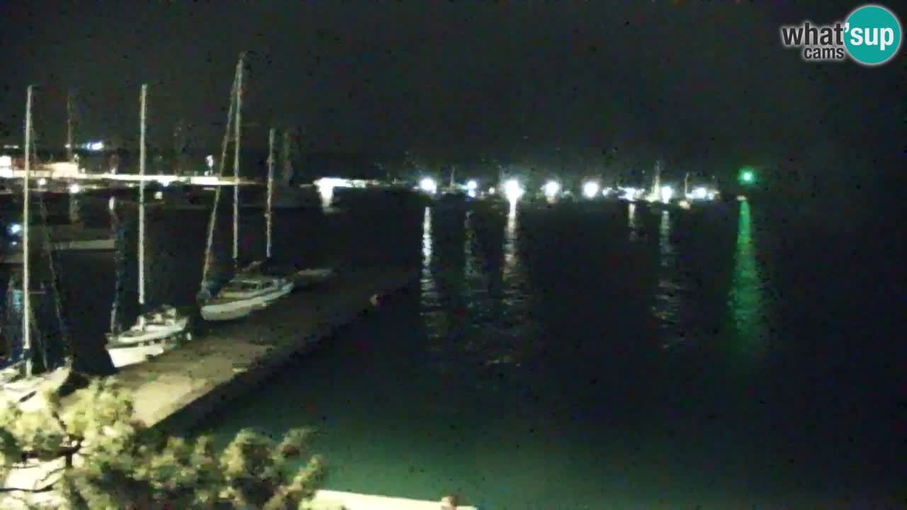 Webcam Sistiana – Blick auf Marina und Bucht