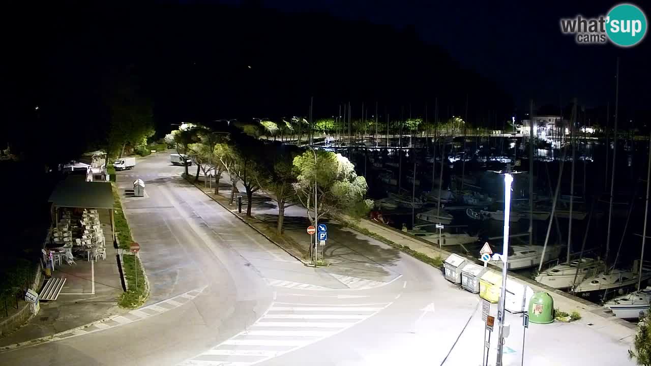 Webcam Sistiana – Vue sur la marina et la baie