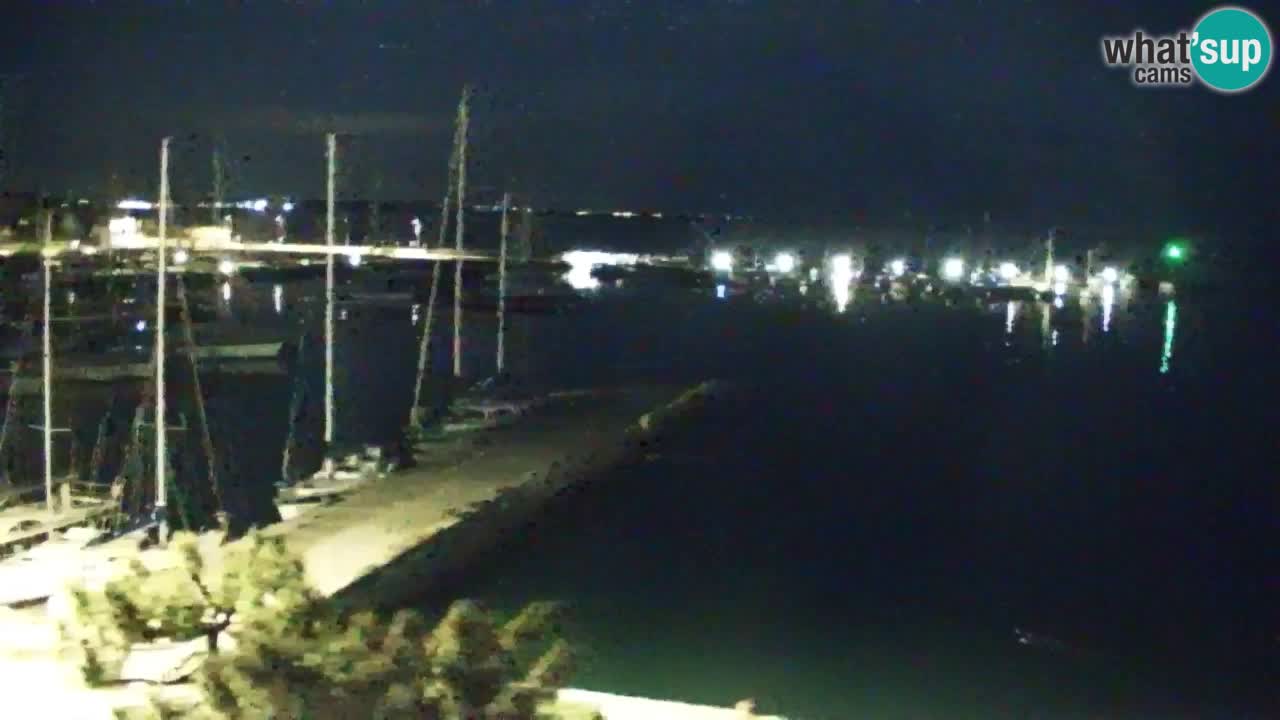 Webcam Sistiana – Vue sur la marina et la baie