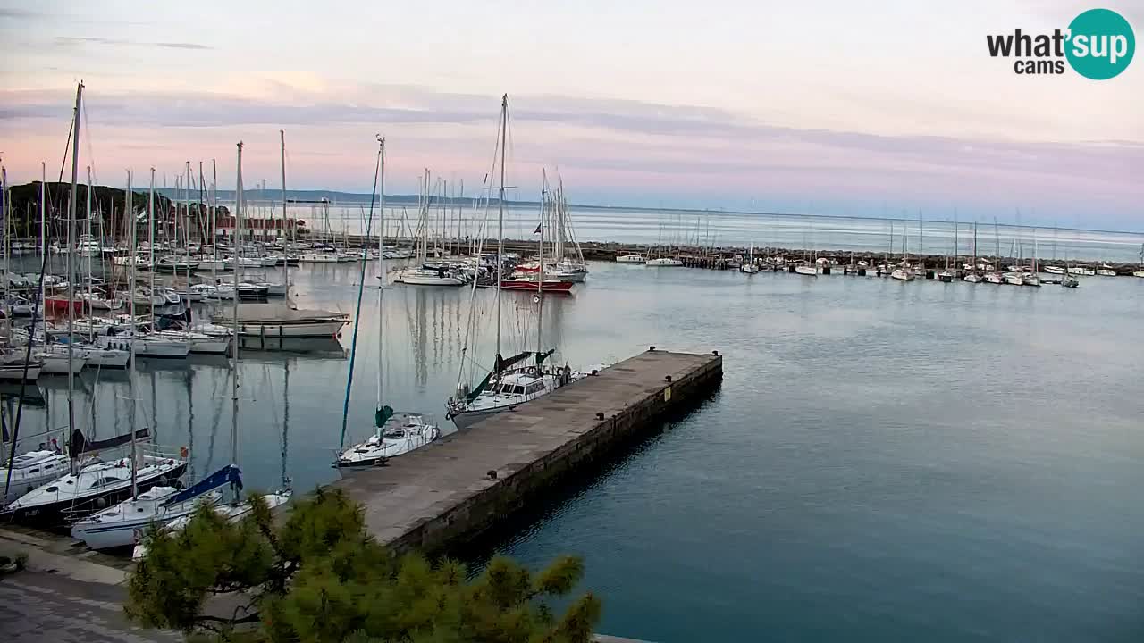 Webcam Sistiana – Blick auf Marina und Bucht