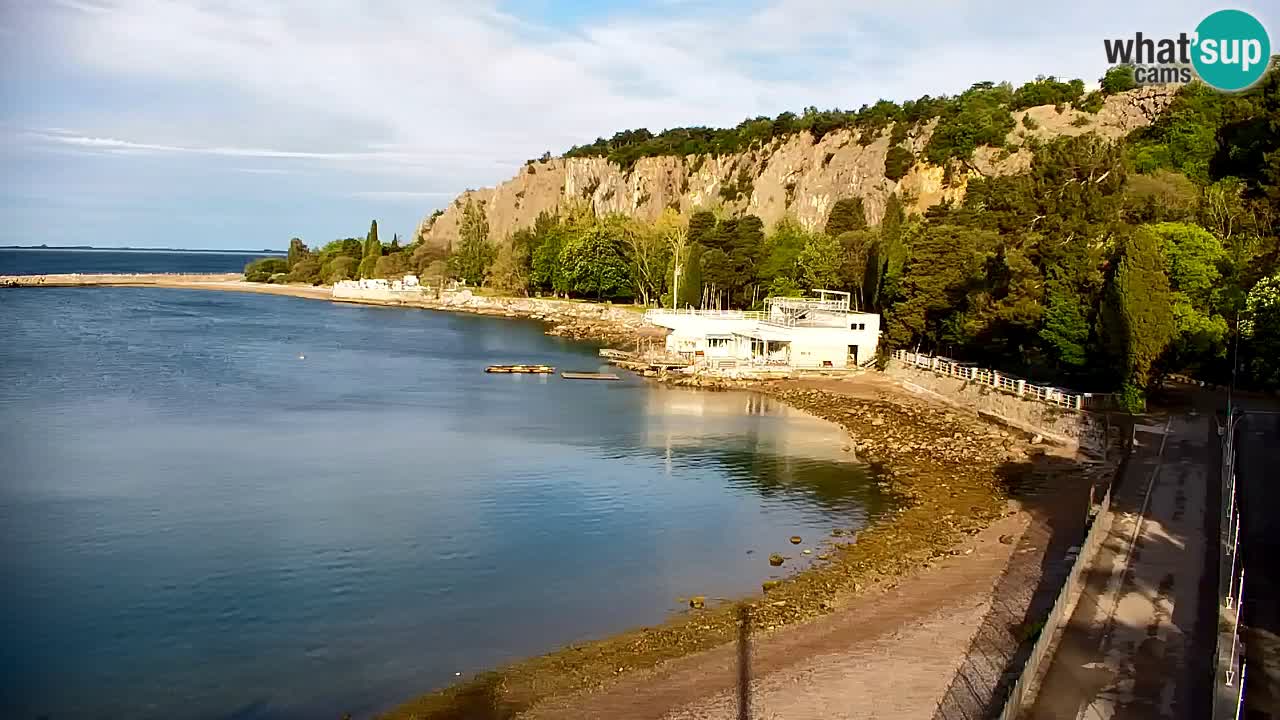 Webcam Sistiana – Blick auf Marina und Bucht