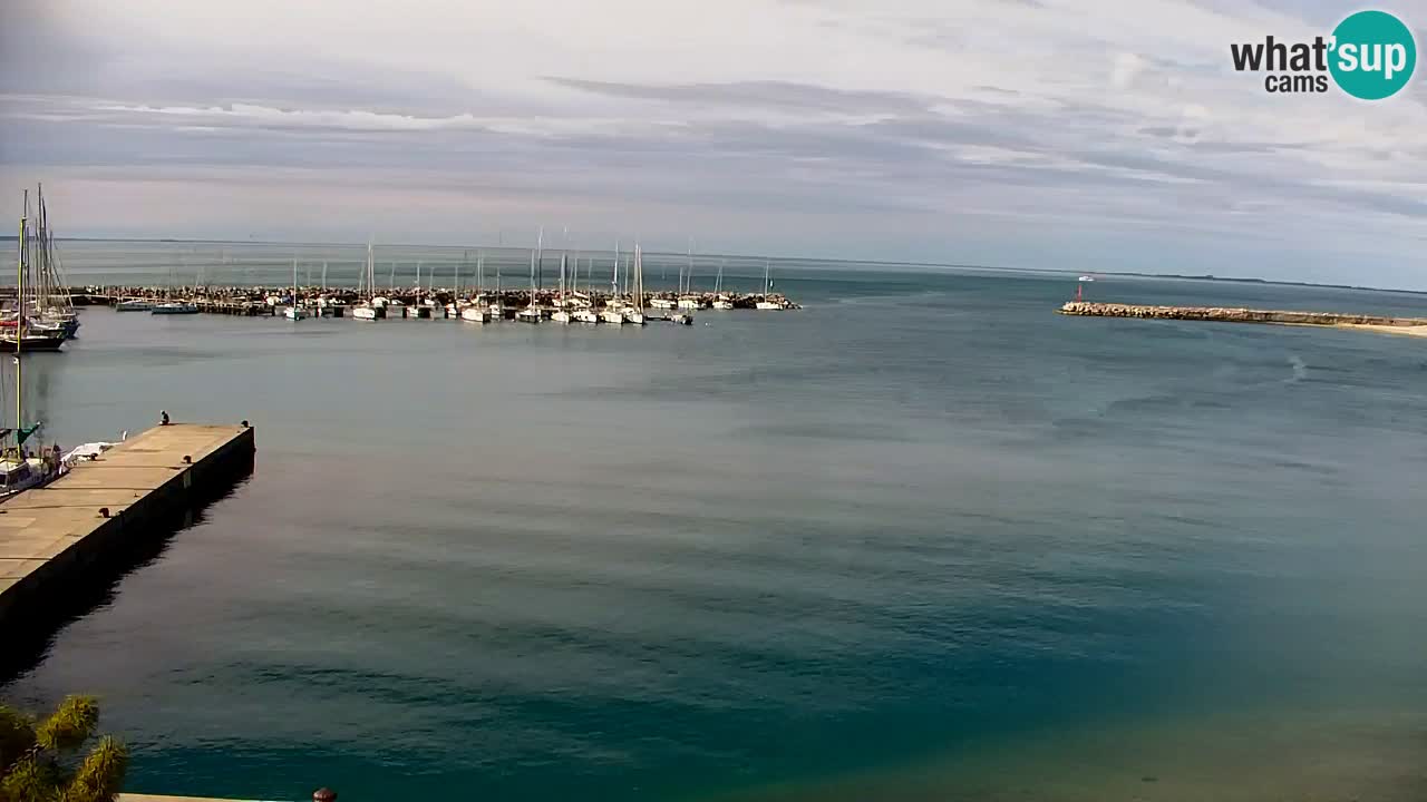 Webcam Sistiana – Vista sobre la marina y la bahía
