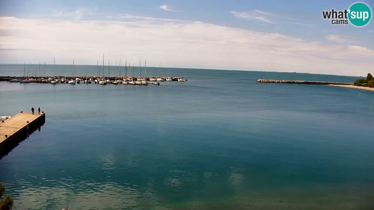 Webcam Sistiana – Pogled na marinu i zaljev
