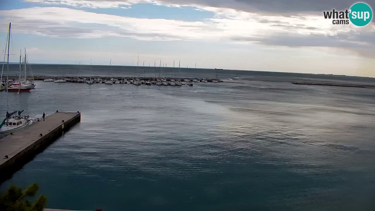 Webcam Sistiana – Blick auf Marina und Bucht