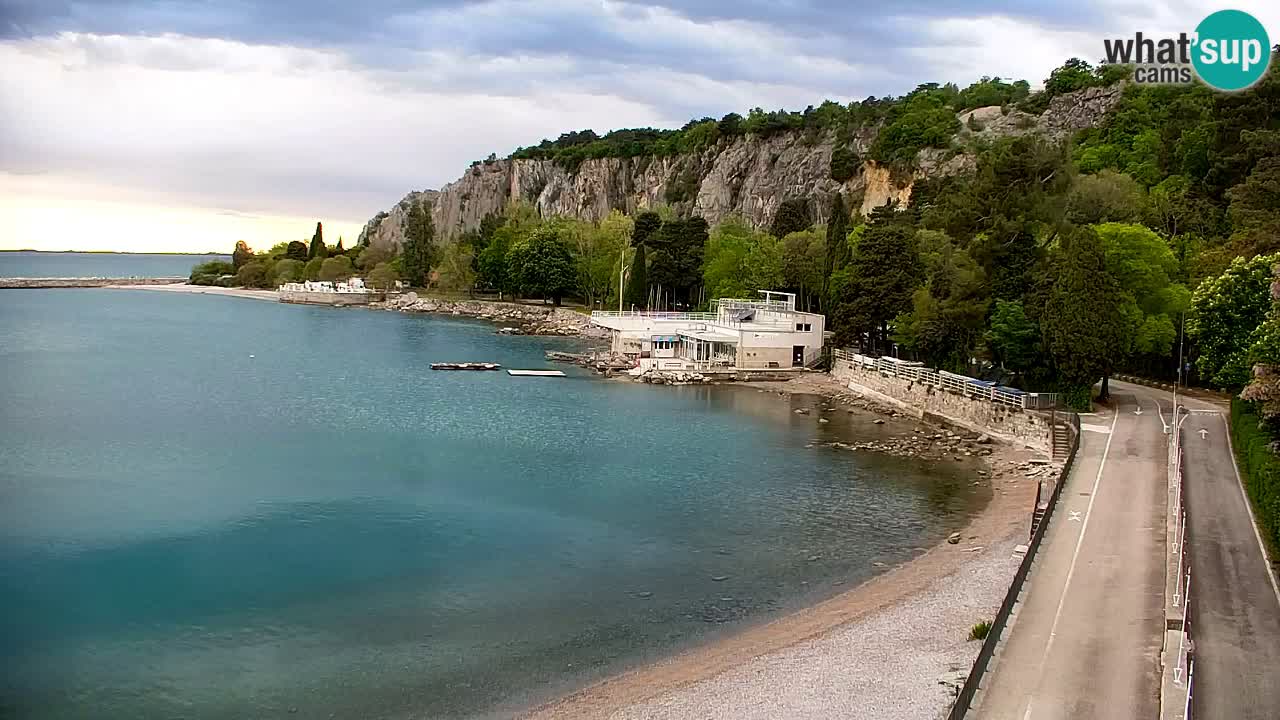 Webcam Sistiana – Blick auf Marina und Bucht