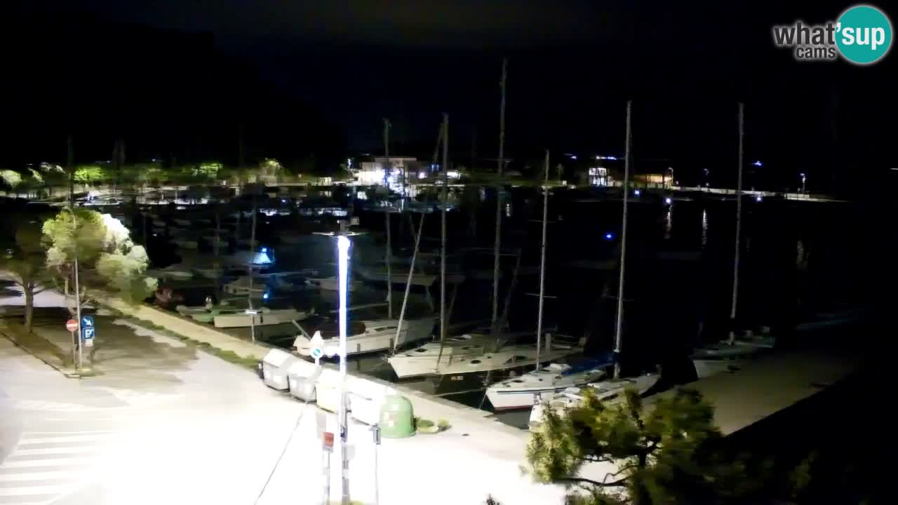 Webcam Sistiana – Blick auf Marina und Bucht