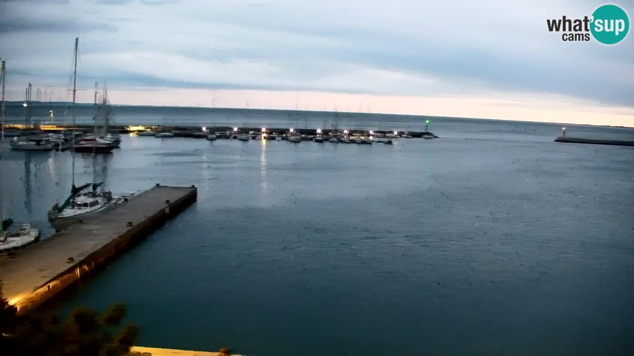 Webcam Sistiana – Vista sulla marina e sulla baia
