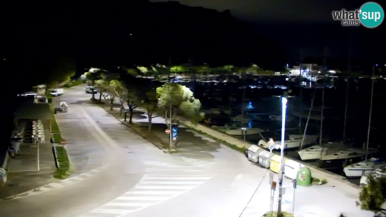 Webcam Sistiana – Vue sur la marina et la baie