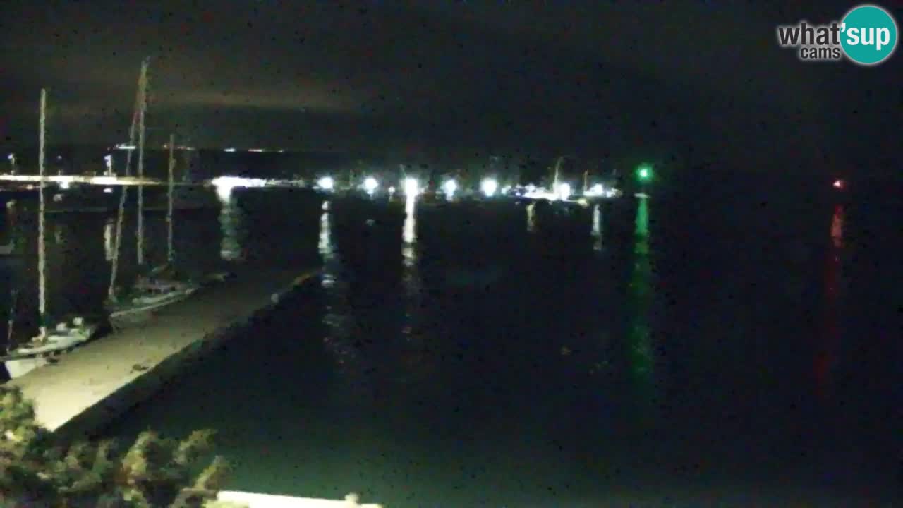 Webcam Sistiana – Vue sur la marina et la baie