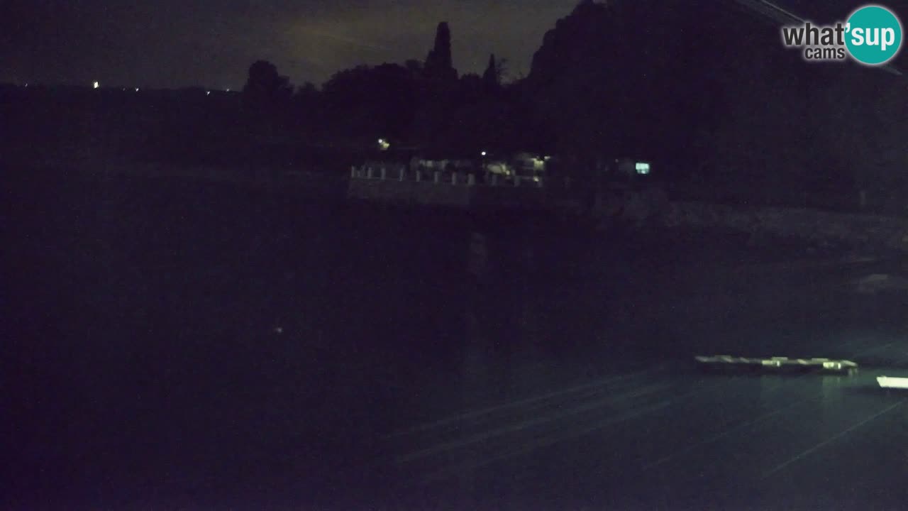 Webcam Sistiana – Vista sobre la marina y la bahía