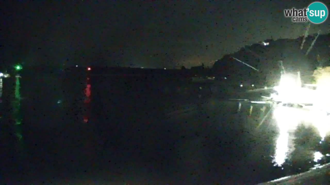 Webcam Sistiana – Vista sobre la marina y la bahía