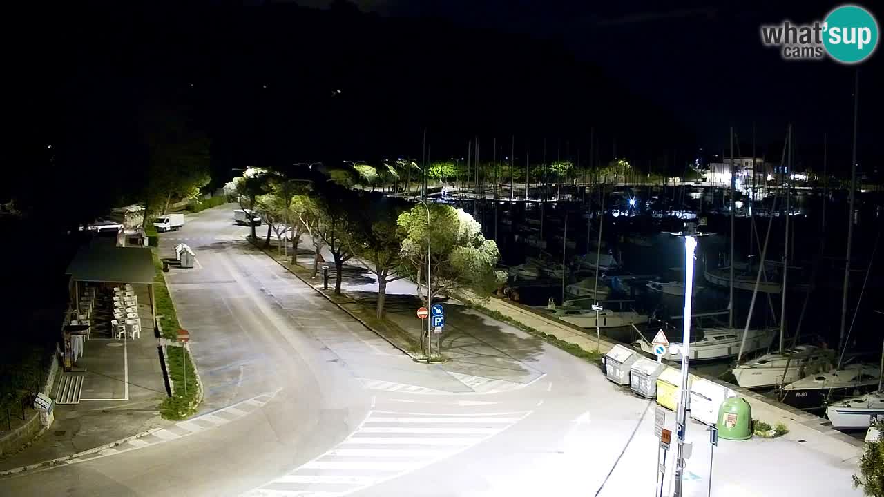 Webcam Sistiana – Vue sur la marina et la baie