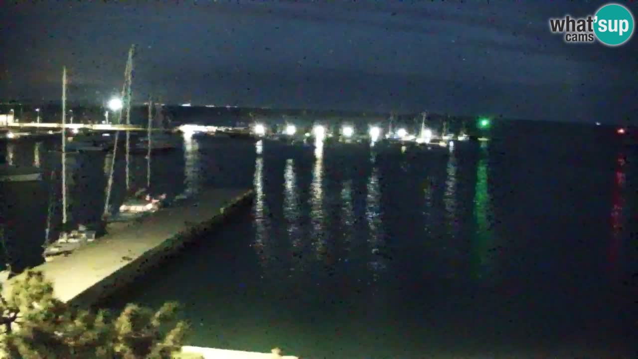 Webcam Sistiana – Vista sobre la marina y la bahía