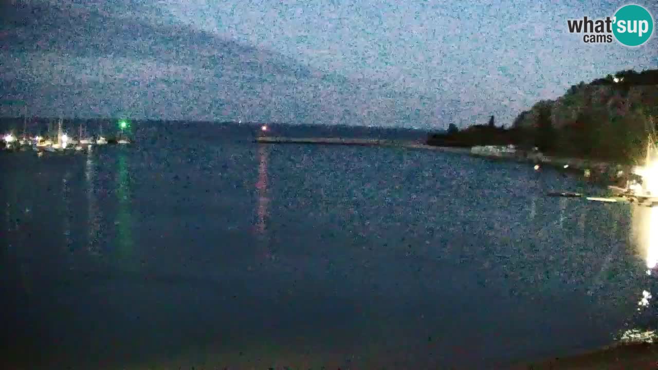 Webcam Sistiana – Vue sur la marina et la baie