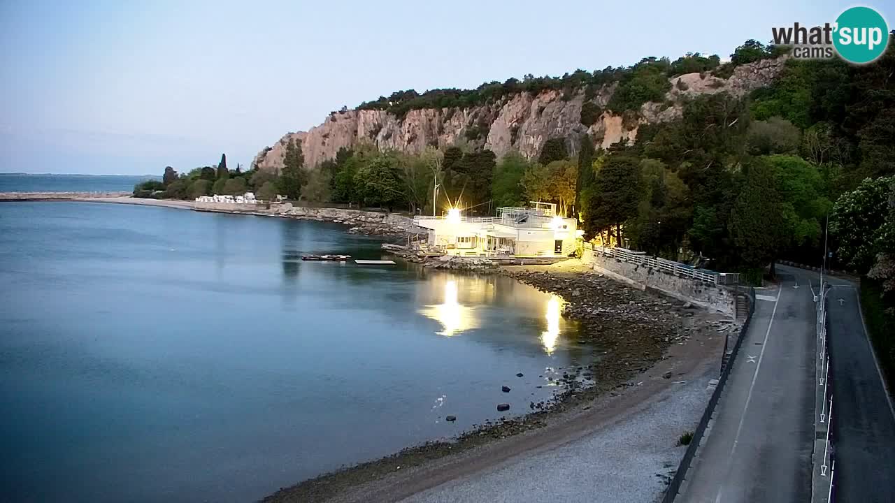 Webcam Sistiana – Vista sulla marina e sulla baia