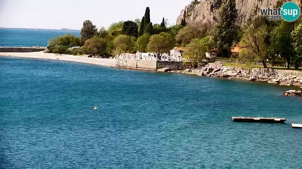 Webcam Sistiana – Pogled na marinu i zaljev