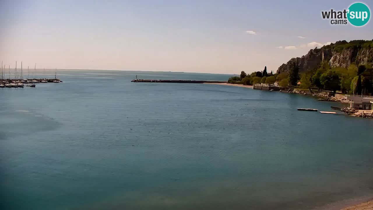 Webcam Sistiana – Blick auf Marina und Bucht