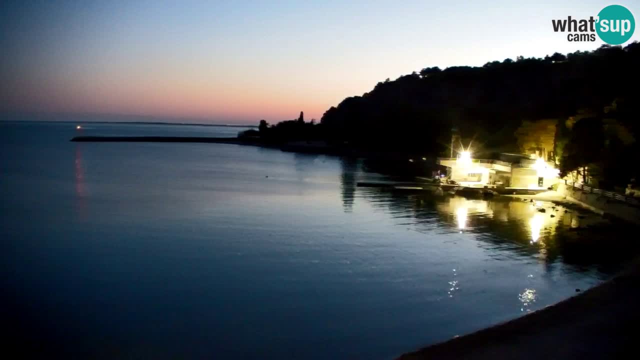 Webcam Sistiana – Blick auf Marina und Bucht