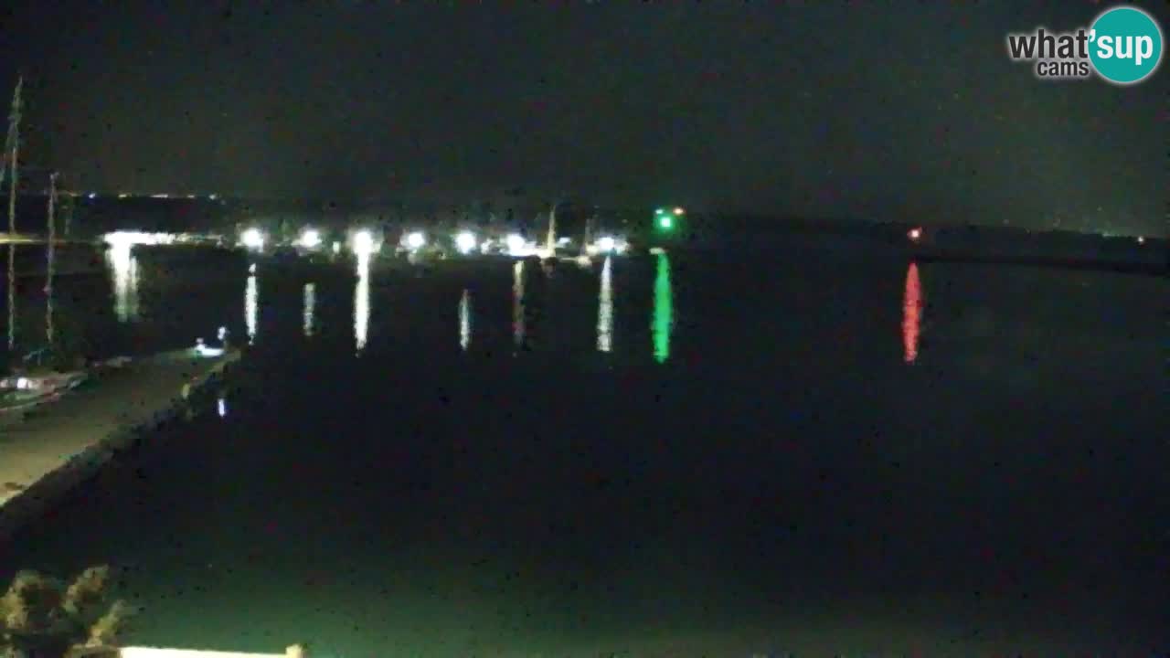 Webcam Sistiana – Vue sur la marina et la baie