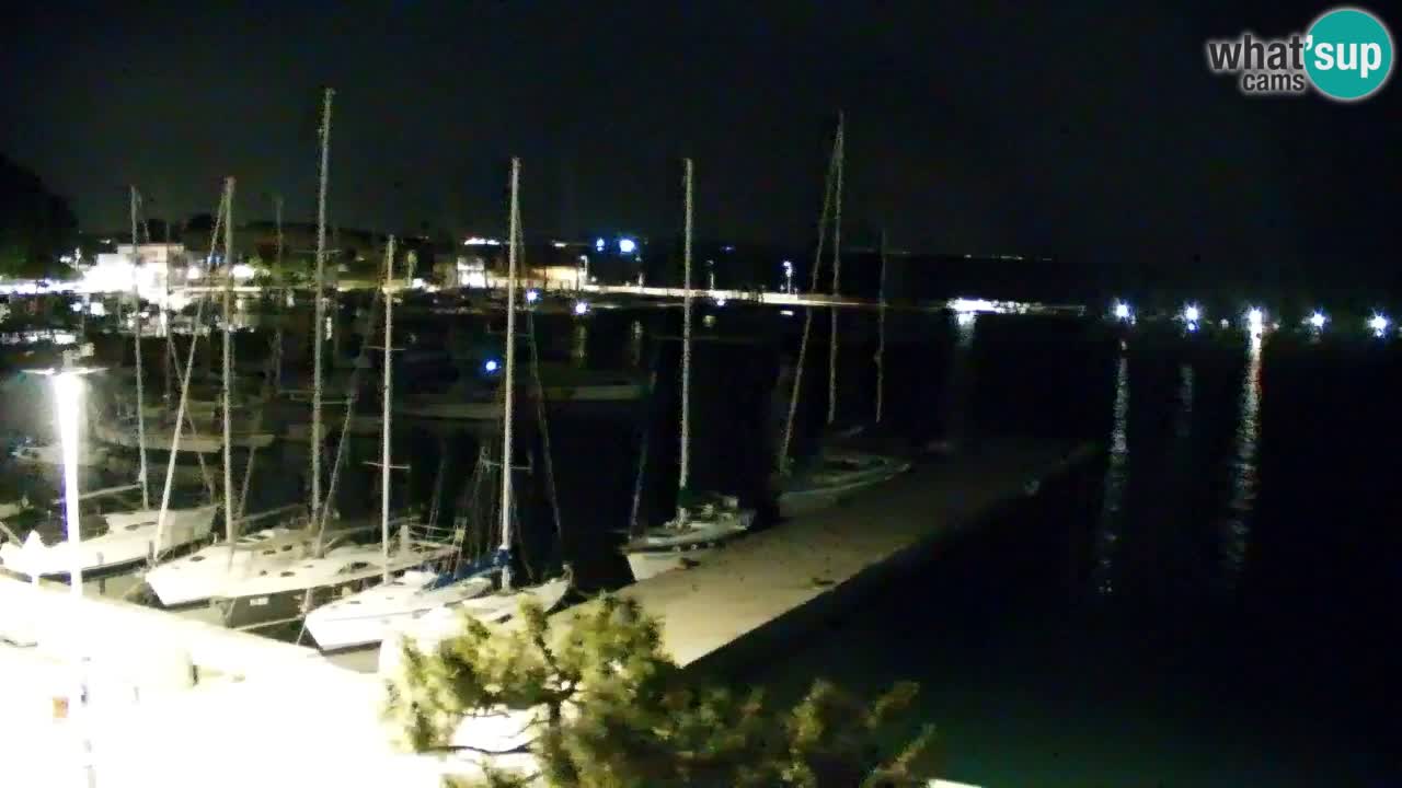 Webcam Sistiana – Blick auf Marina und Bucht