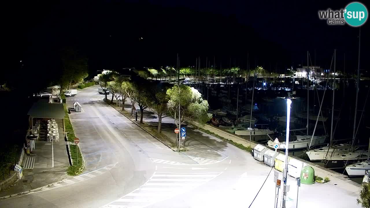 Webcam Sistiana – Vue sur la marina et la baie