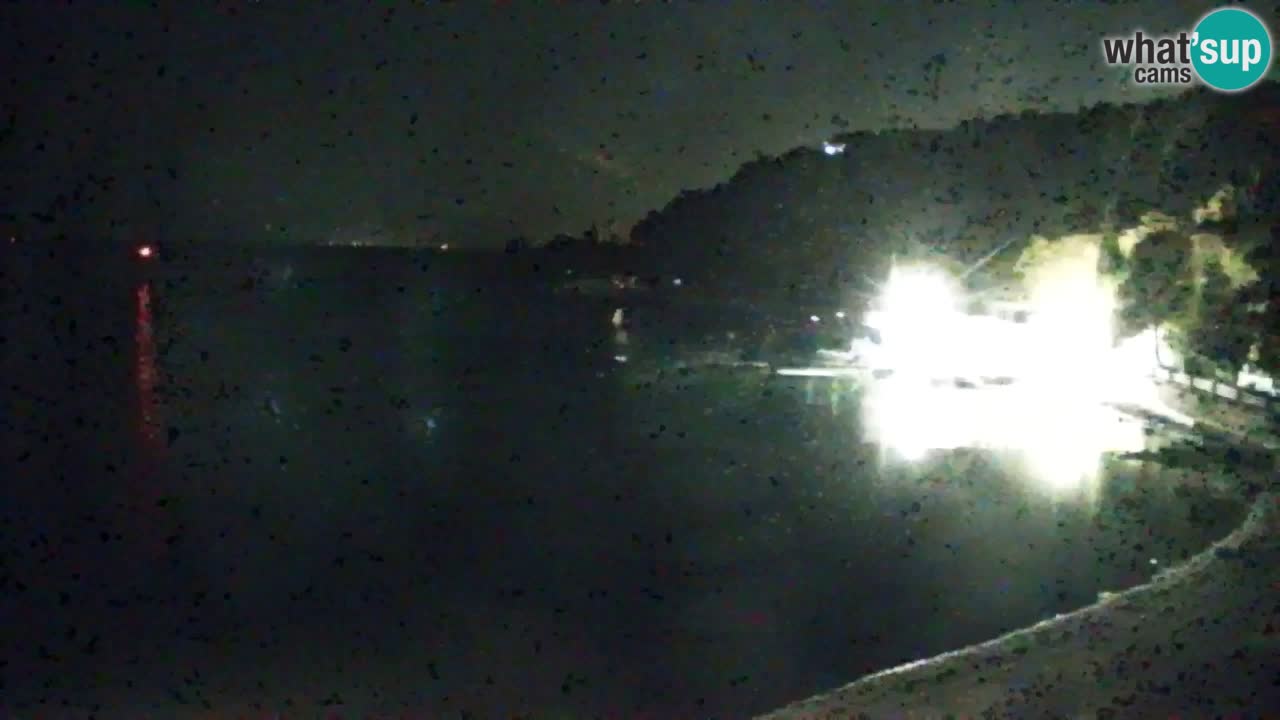 Webcam Sistiana – Pogled na marinu i zaljev