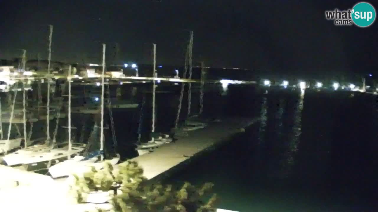 Webcam Sistiana – Pogled na marinu i zaljev