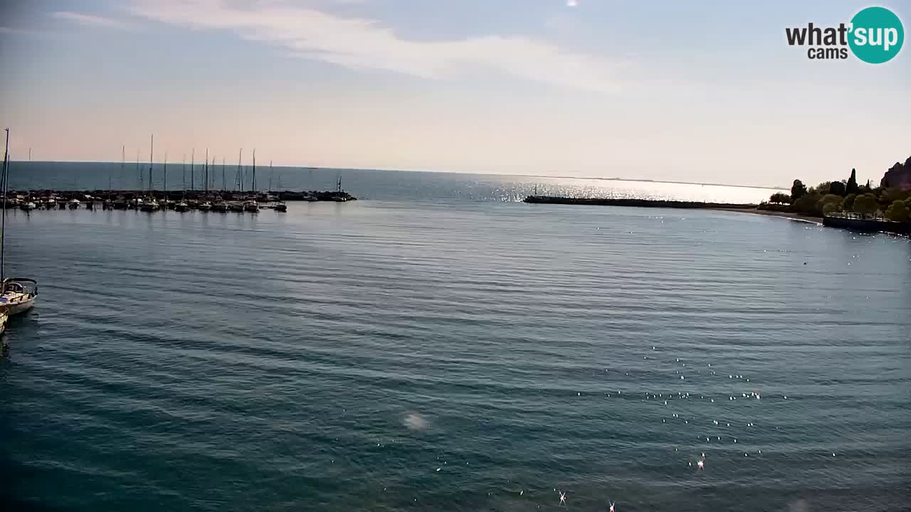 Webcam Sistiana – Vue sur la marina et la baie