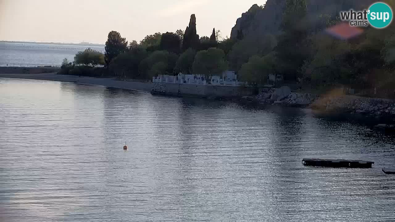 Webcam Sistiana – Pogled na marinu i zaljev