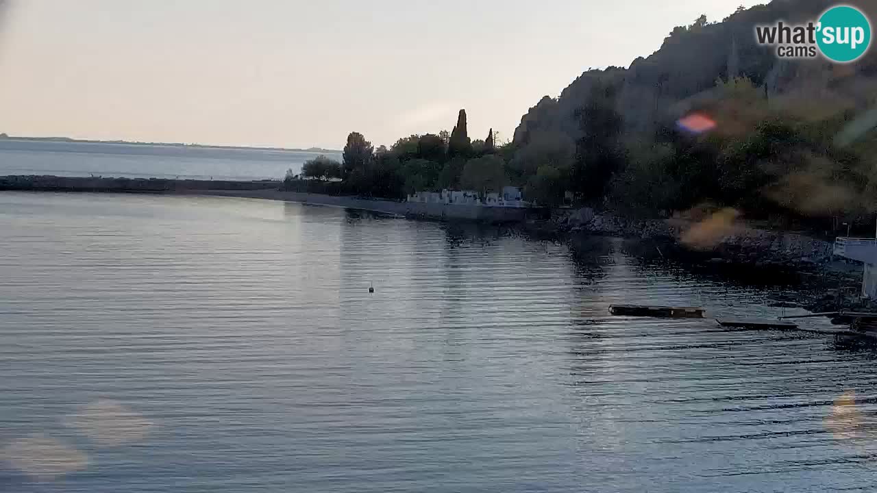 Webcam Sistiana – Vista sulla marina e sulla baia