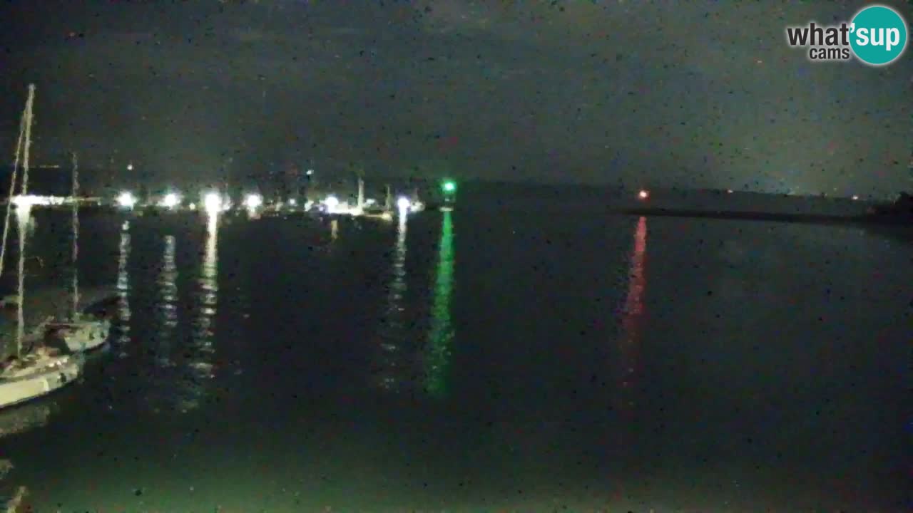 Webcam Sistiana – Pogled na marinu i zaljev