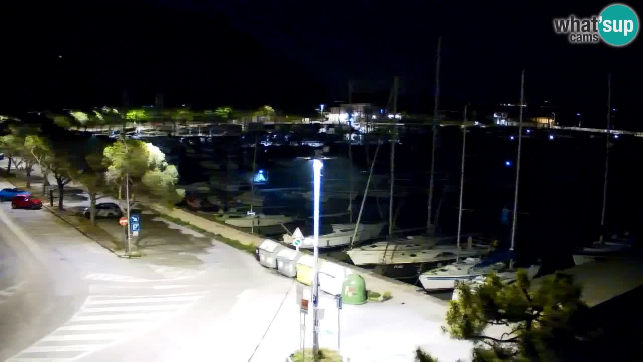 Webcam Sistiana – Pogled na marinu i zaljev