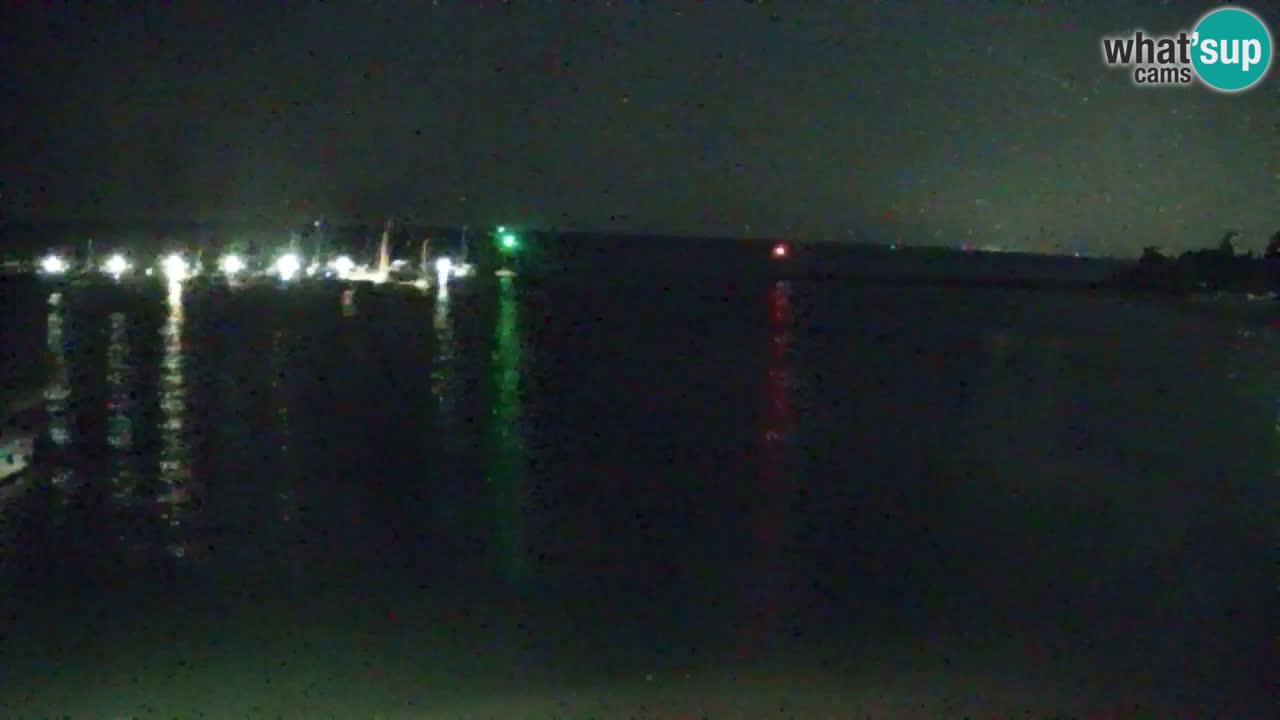 Spletna kamera Sesljan (Sistiana) – Pogled na marino in zaliv