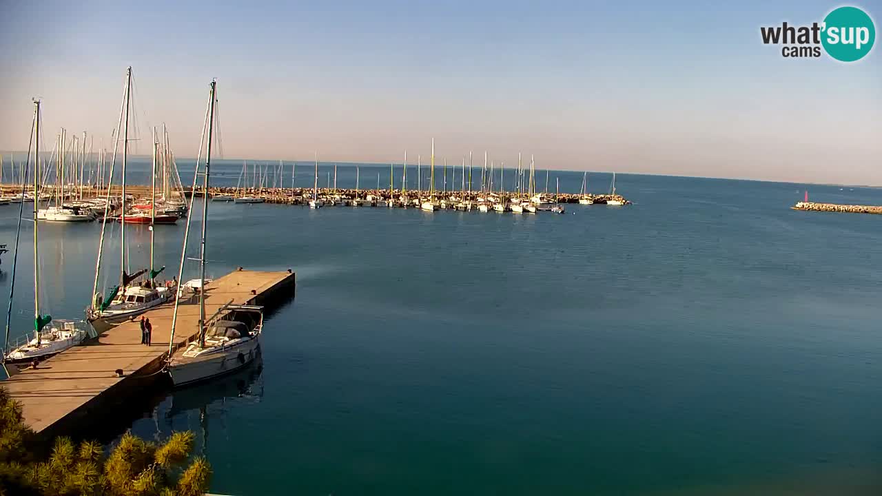 Webcam Sistiana – Blick auf Marina und Bucht