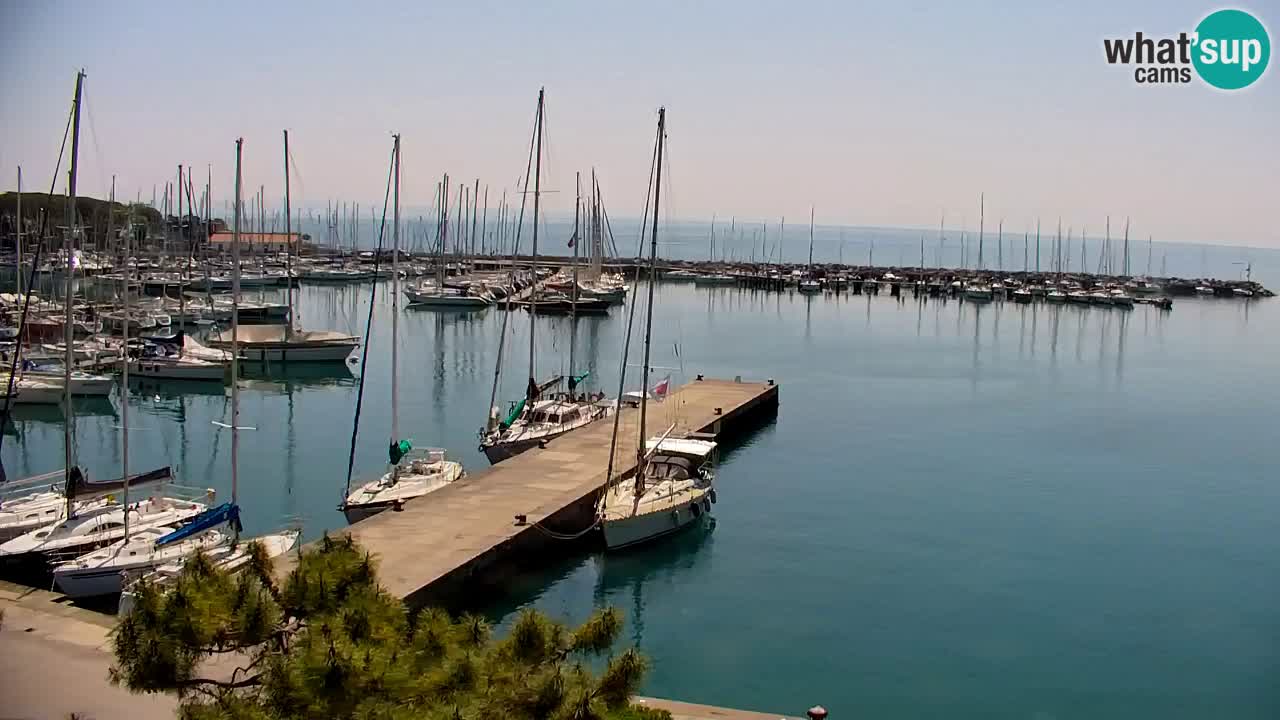 Webcam Sistiana – Vista sulla marina e sulla baia