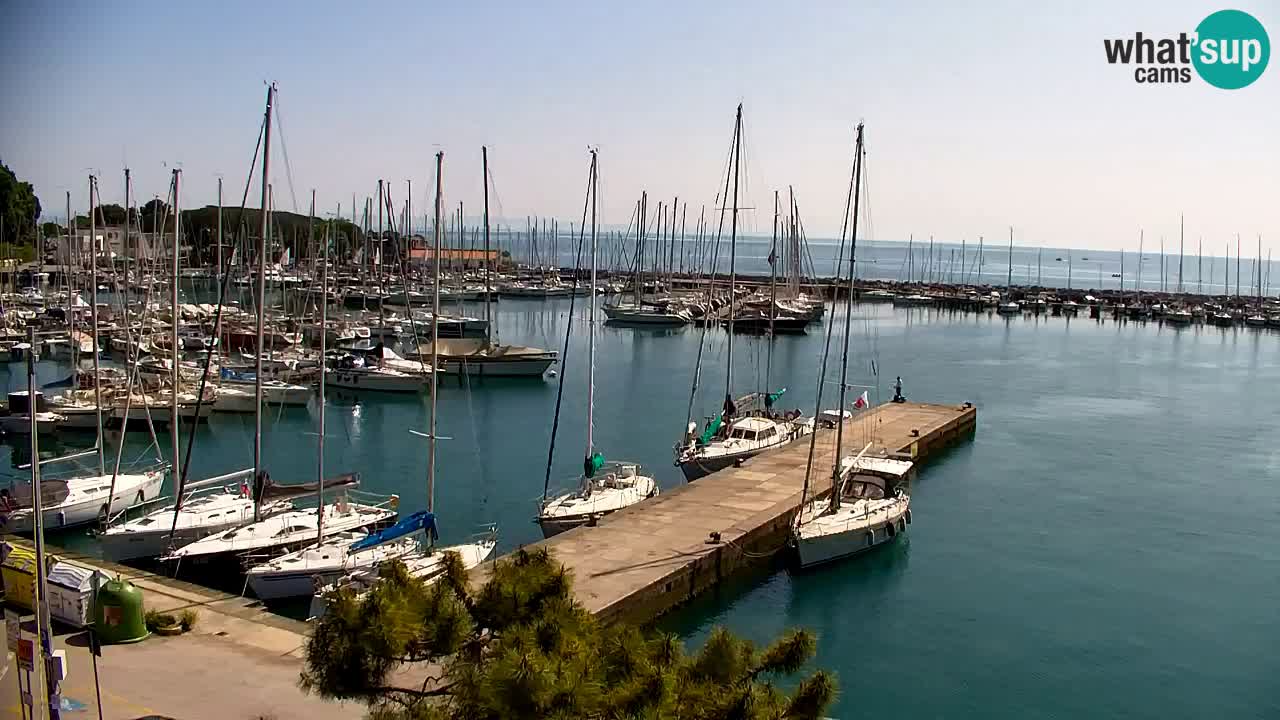 Webcam Sistiana – Vista sulla marina e sulla baia