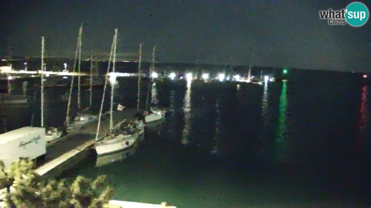 Webcam Sistiana – Vue sur la marina et la baie