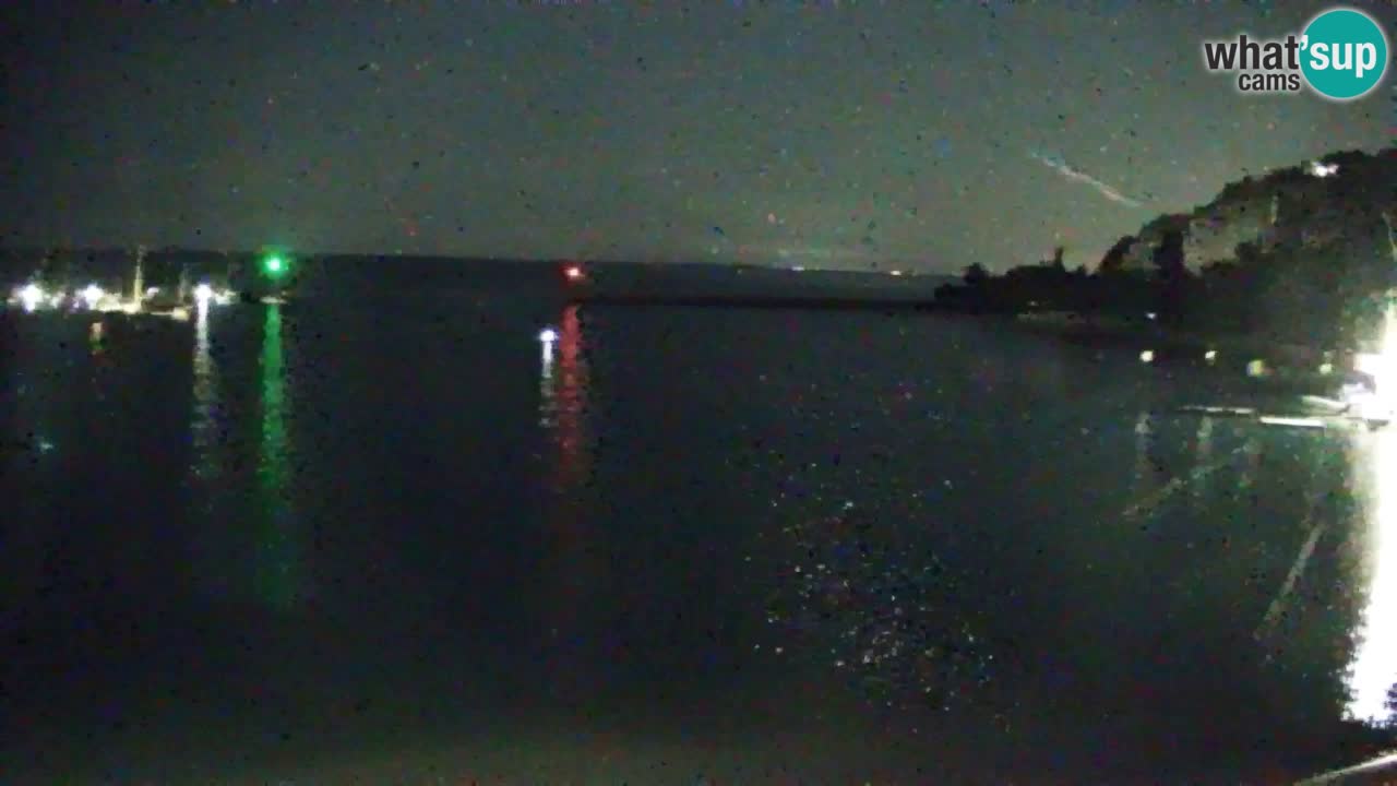 Webcam Sistiana – Vista sobre la marina y la bahía